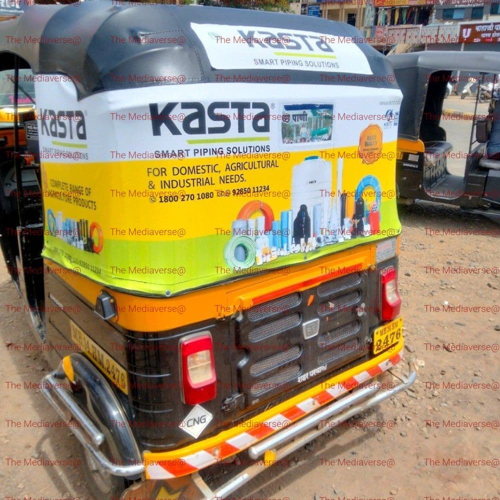 Types of Auto Rickshaw Branding
