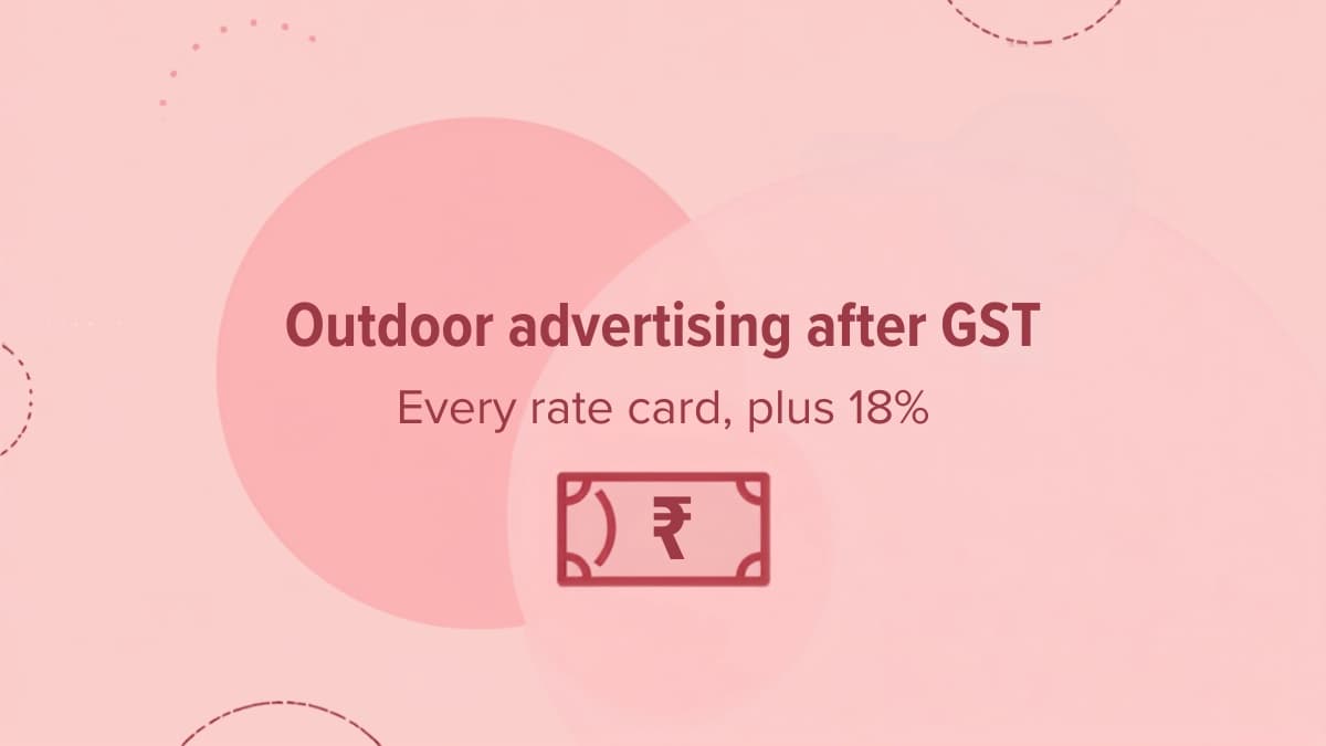 What Outdoor Advertising Costs After GST: Landed Totals for 2026