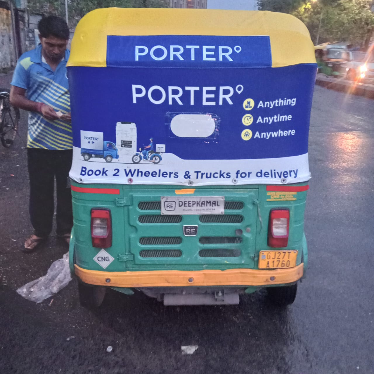 Auto branding Bangalore hood vs full wrap vs back panel cost per impression comparison